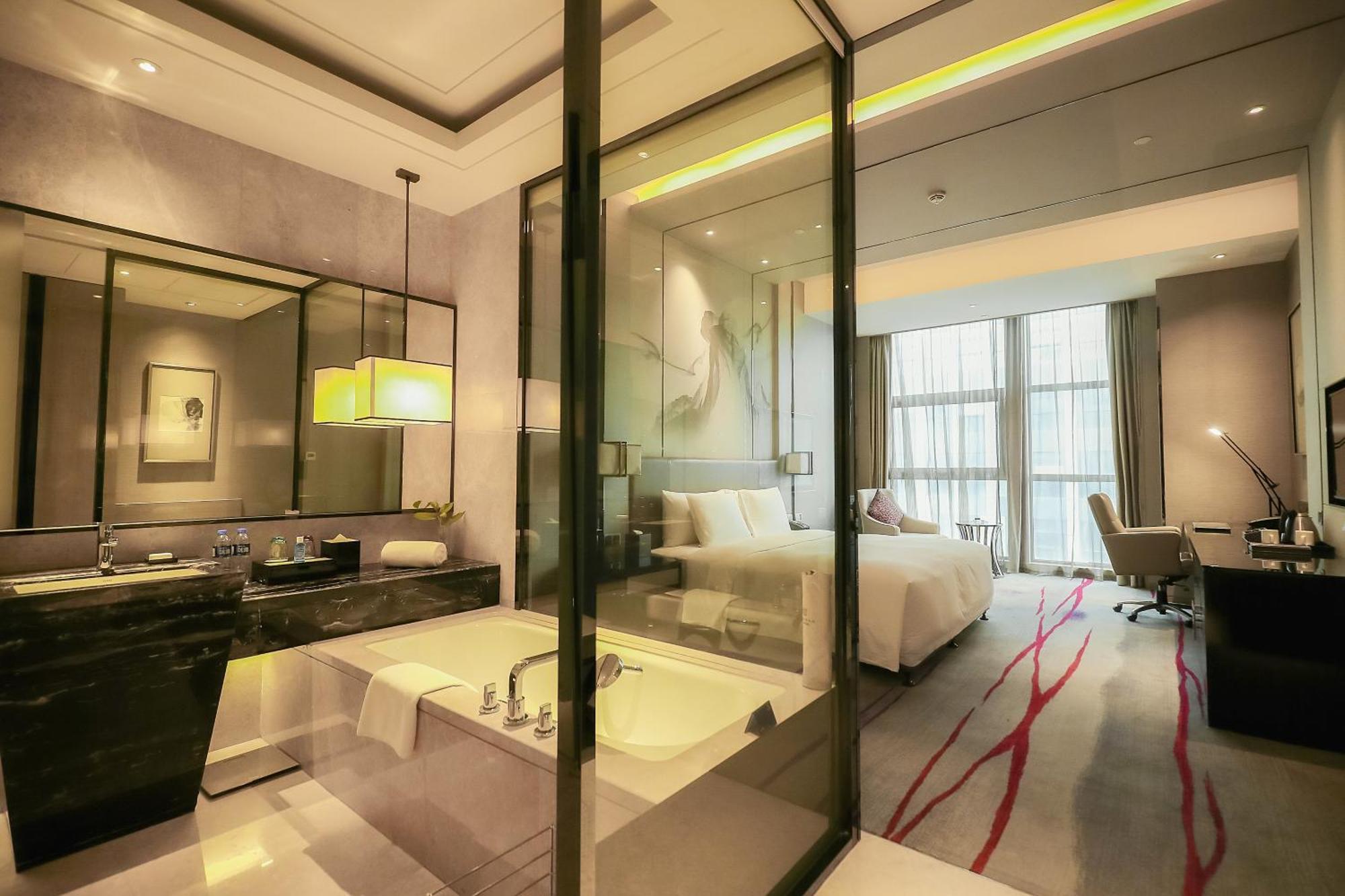 Maanshan Wanda Realm Hotel Dangtu Zewnętrze zdjęcie